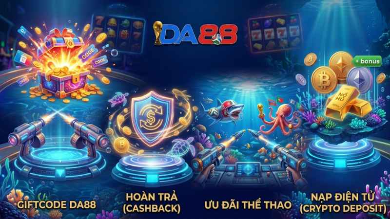 Bí quyết quay hũ và bắn cá đổi thưởng DA88
