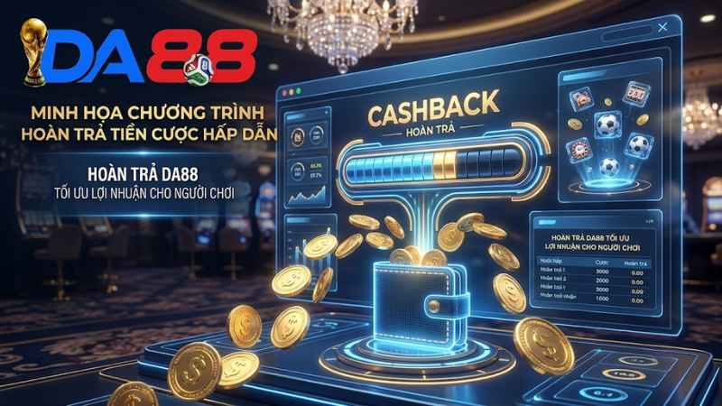 Chương trình Hoàn Trả DA88 tối ưu lợi nhuận cho người chơi