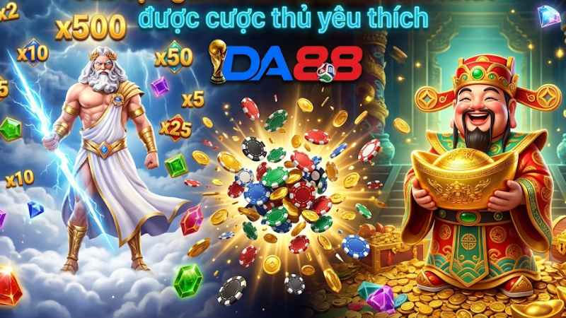 Top game nổ hũ dễ trúng thưởng tại nhà cái DA88